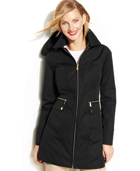 michael kors women's raincoat.